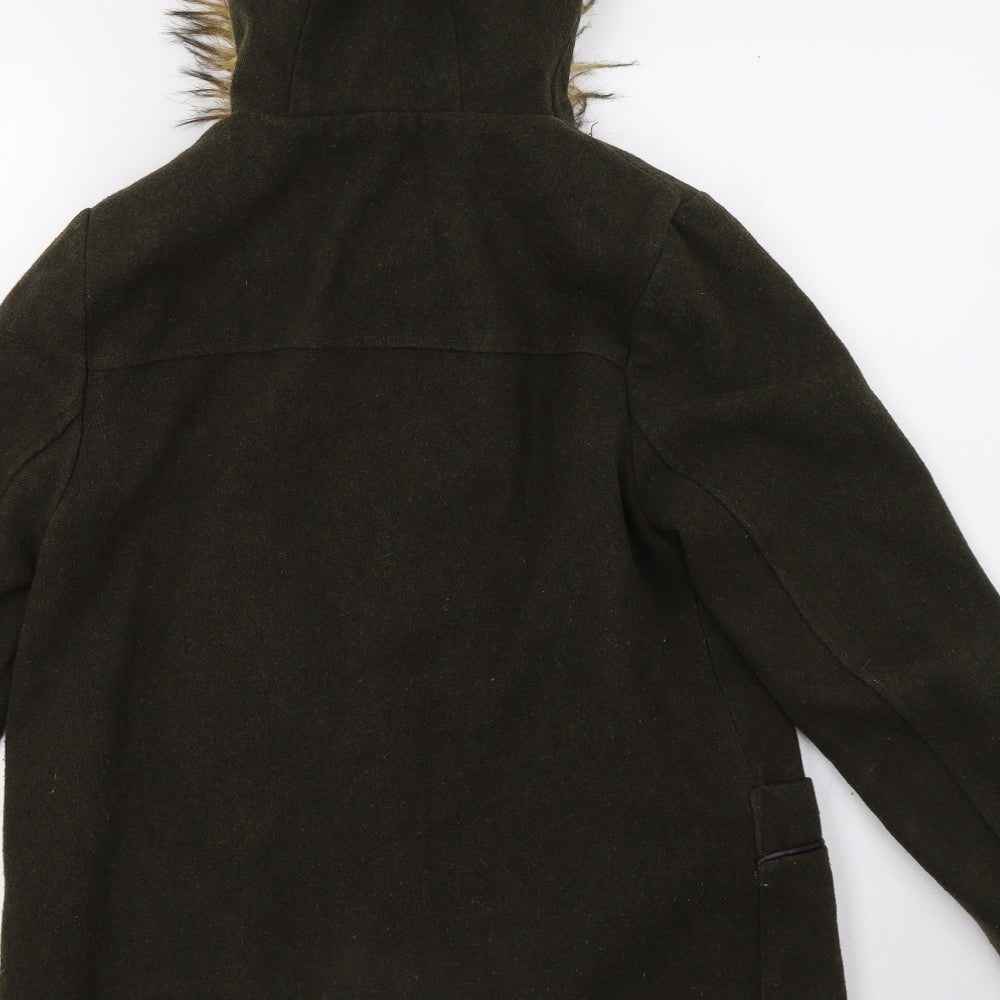 New Look Womens Green   Jacket Coat Size 12