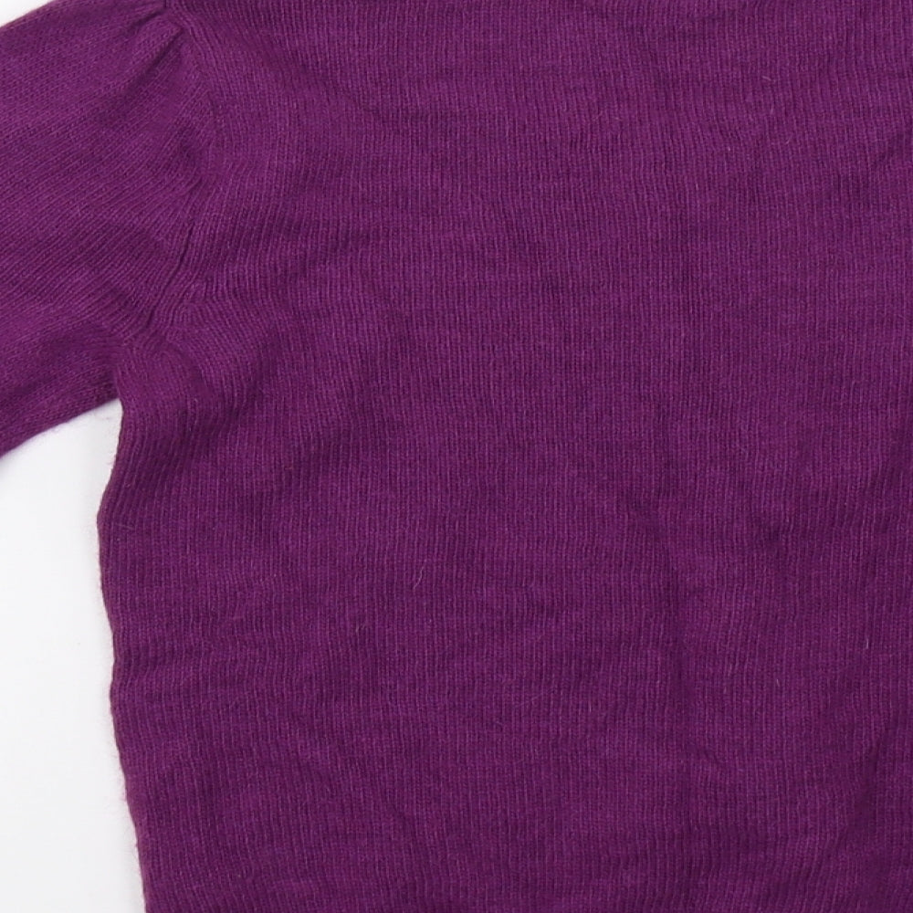 George Womens Purple   Cardigan Jumper Size 8