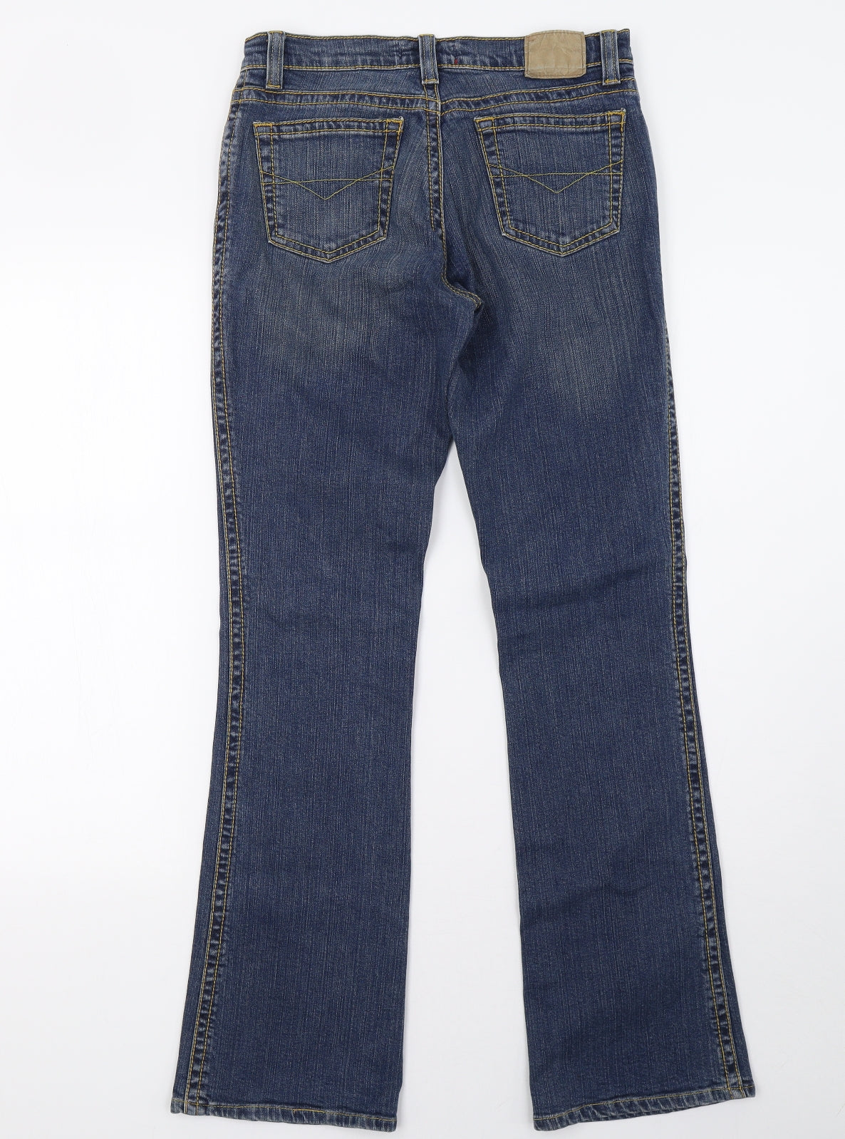 River Island Womens Blue  Denim Straight Jeans Size 10 L32 in