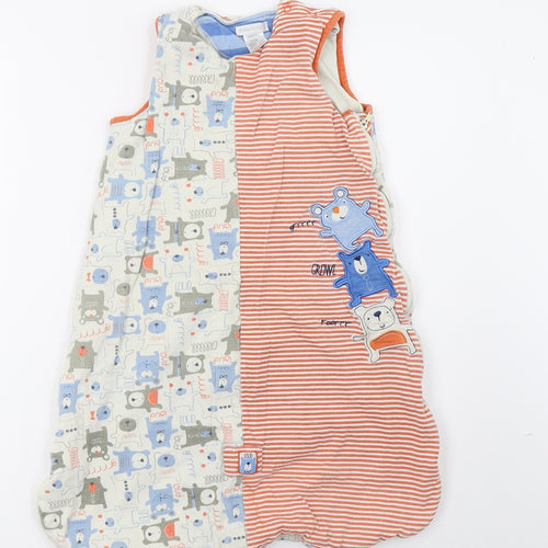 Pitter Patter Baby Orange   Babygrow One-Piece Size 12-18 Months