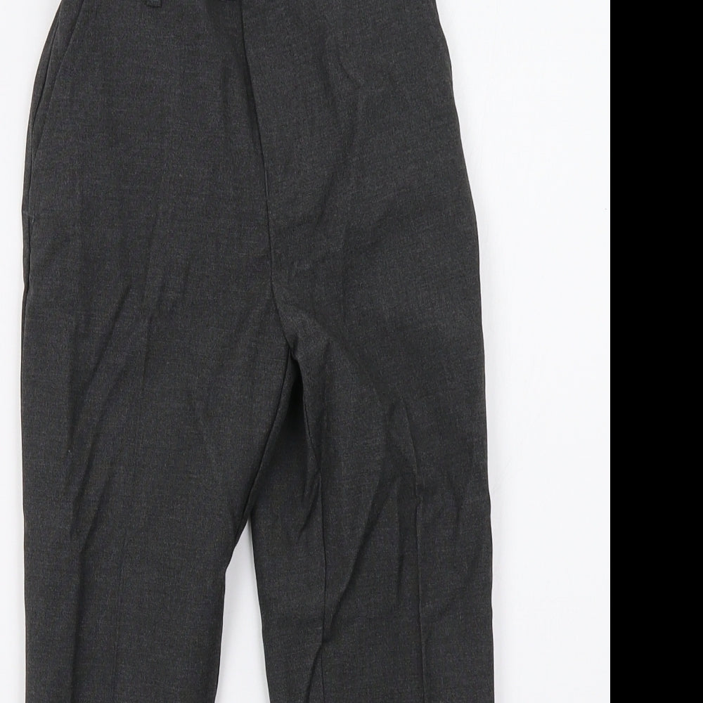 Sainsburys Boys Grey    Trousers Size 6 Years