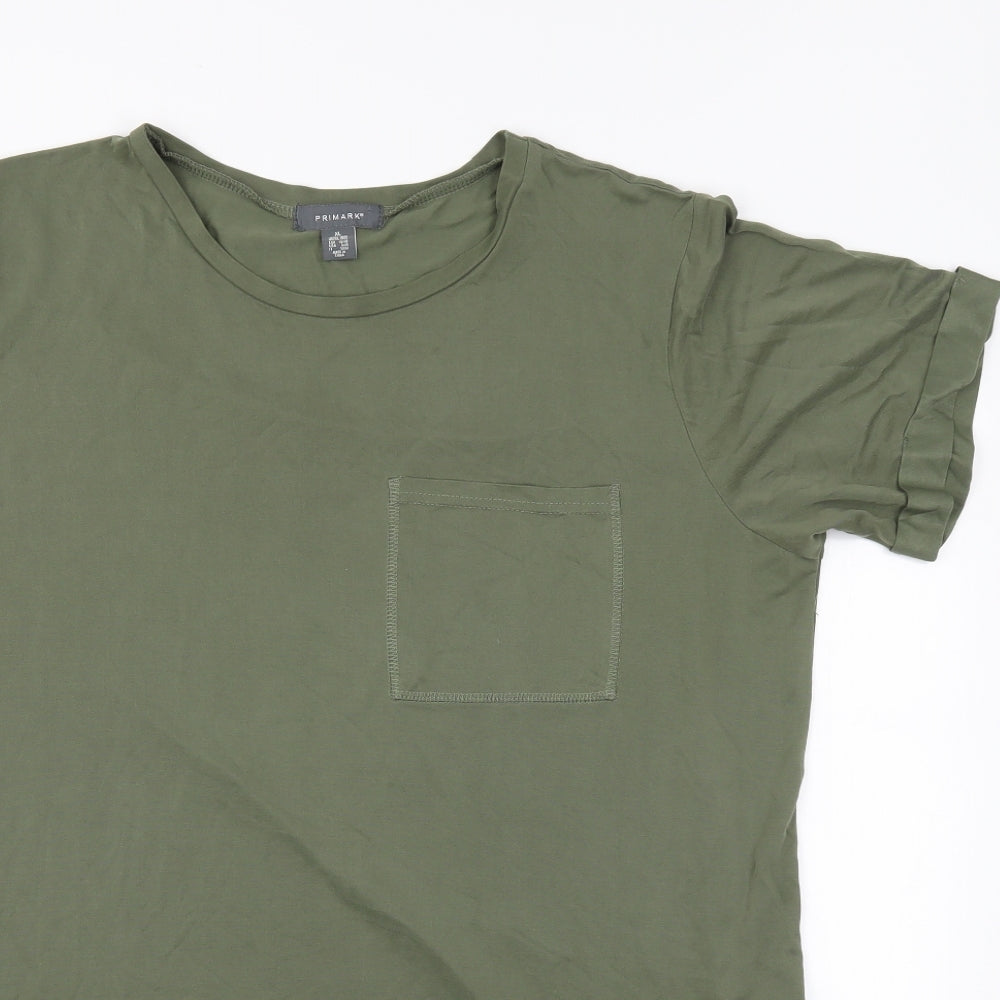 Primark Womens Green   Basic T-Shirt Size XL