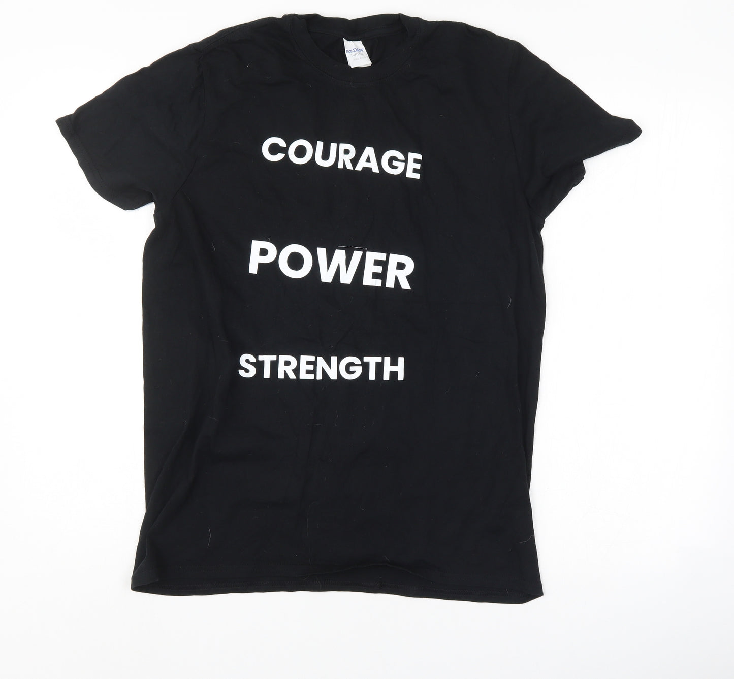 Gildan Womens Black   Basic T-Shirt Size M