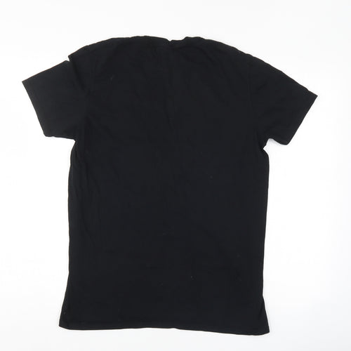 Gildan Womens Black   Basic T-Shirt Size M