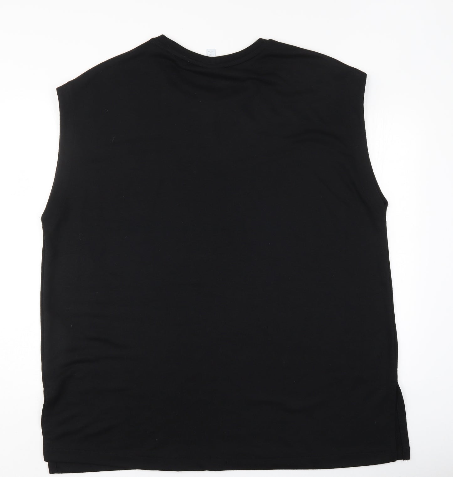 H&M Womens Black   Vest Jumper Size XL