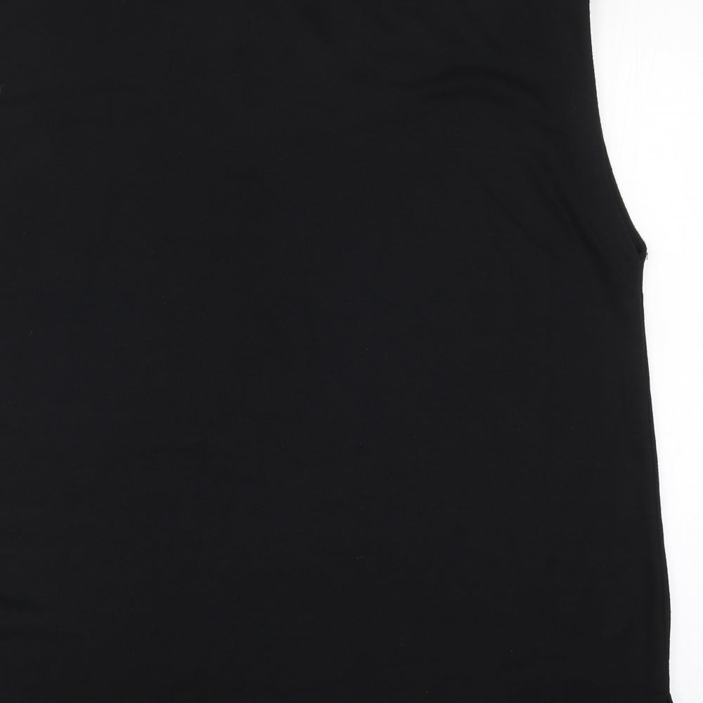 H&M Womens Black   Vest Jumper Size XL