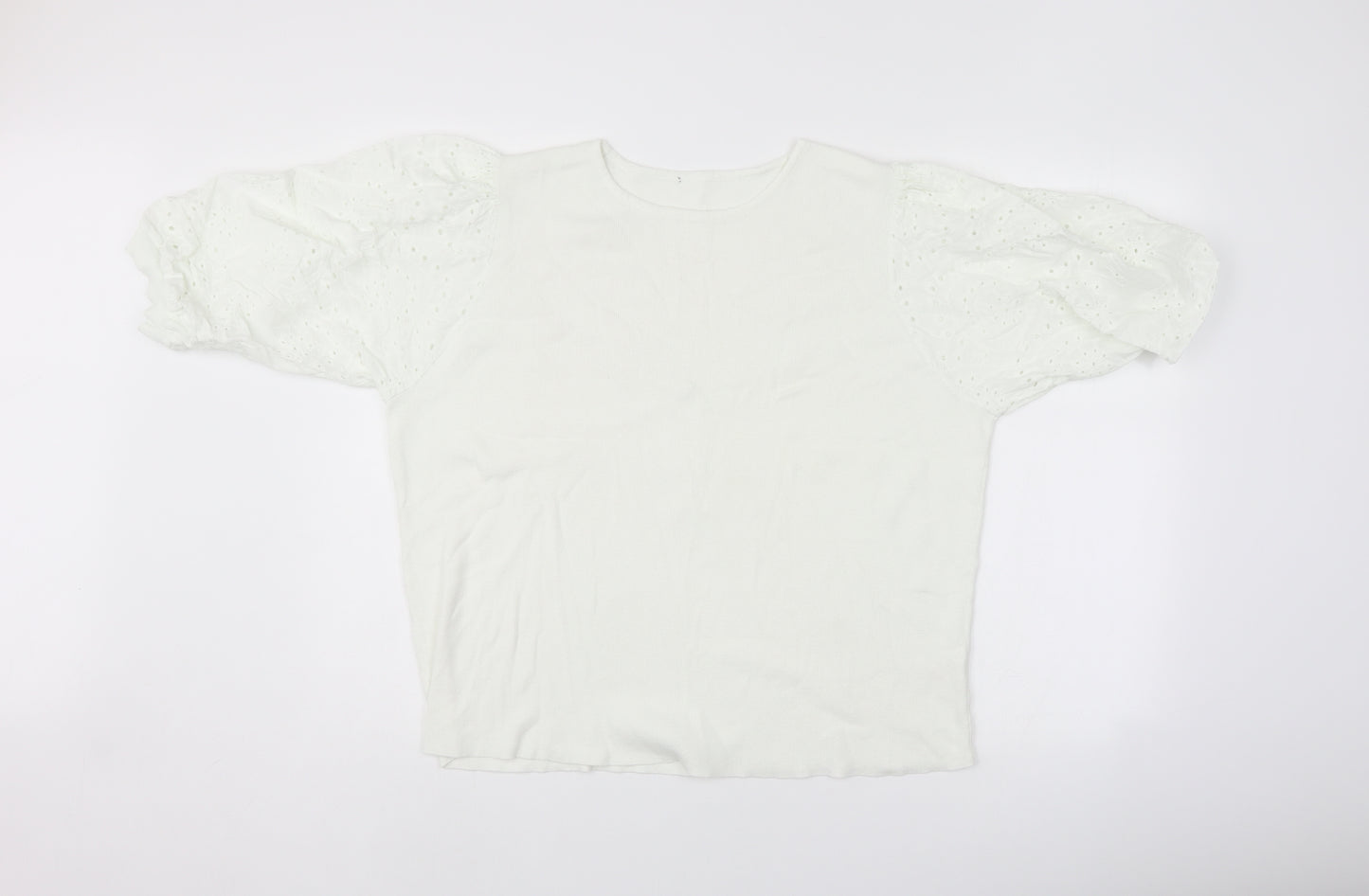 TU Womens White   Pullover Jumper Size 22