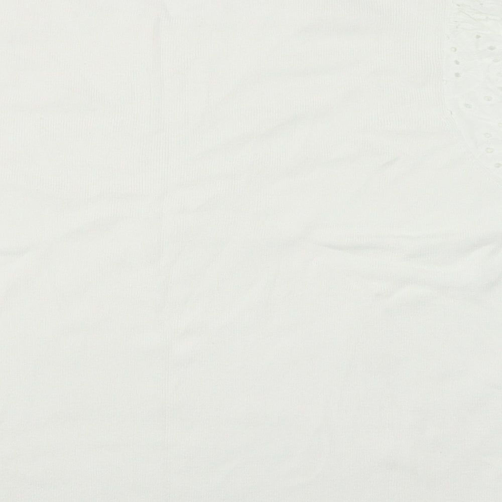 TU Womens White   Pullover Jumper Size 22