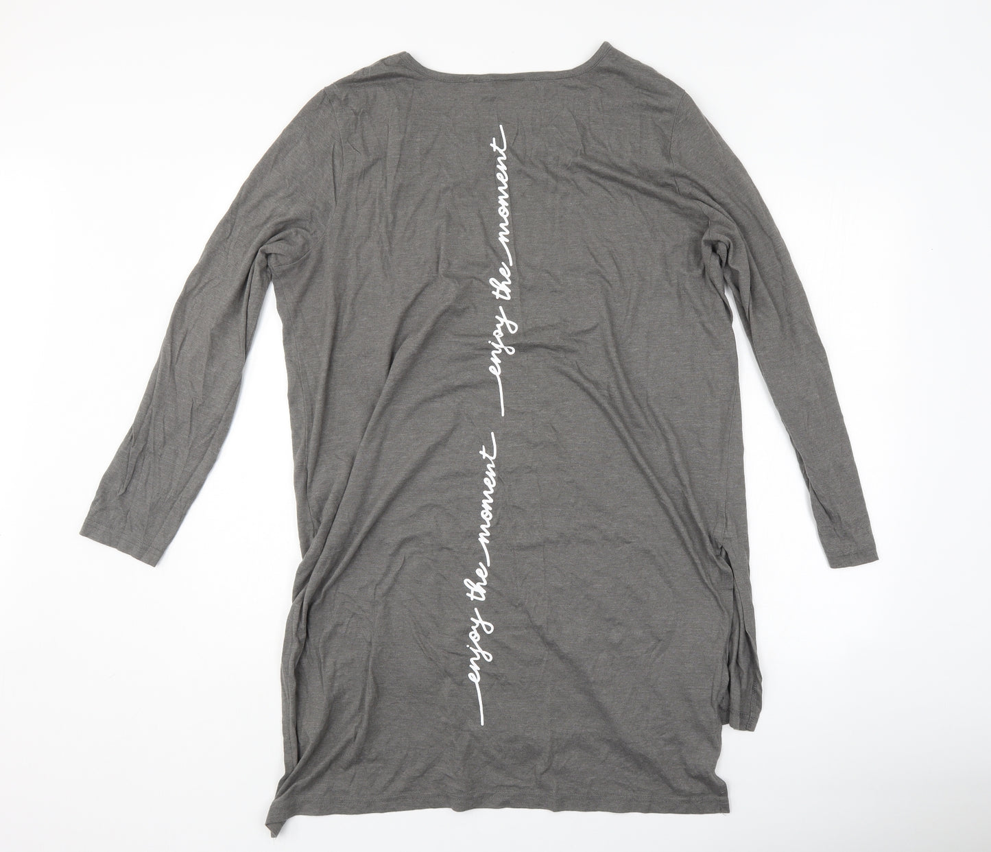Rainbow Womens Grey   Basic T-Shirt Size L