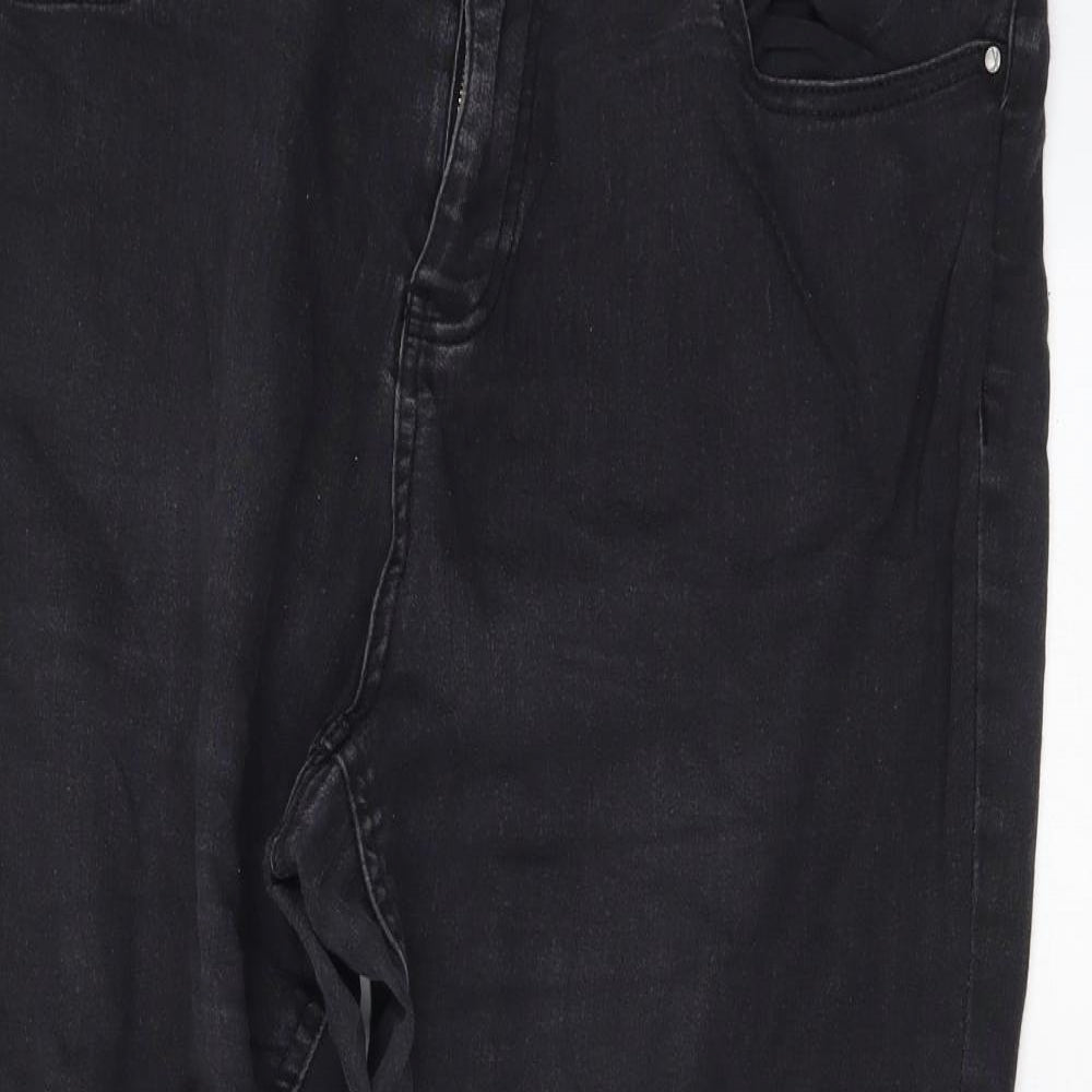Simply Be Womens Black   Skinny Jeans Size 16 L28.5 in
