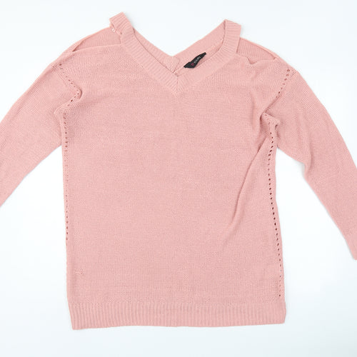 Yours Womens Pink   Pullover Jumper Size 20