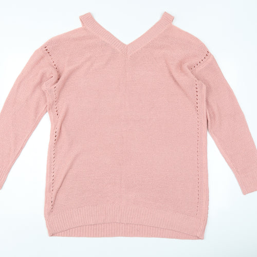 Yours Womens Pink   Pullover Jumper Size 20