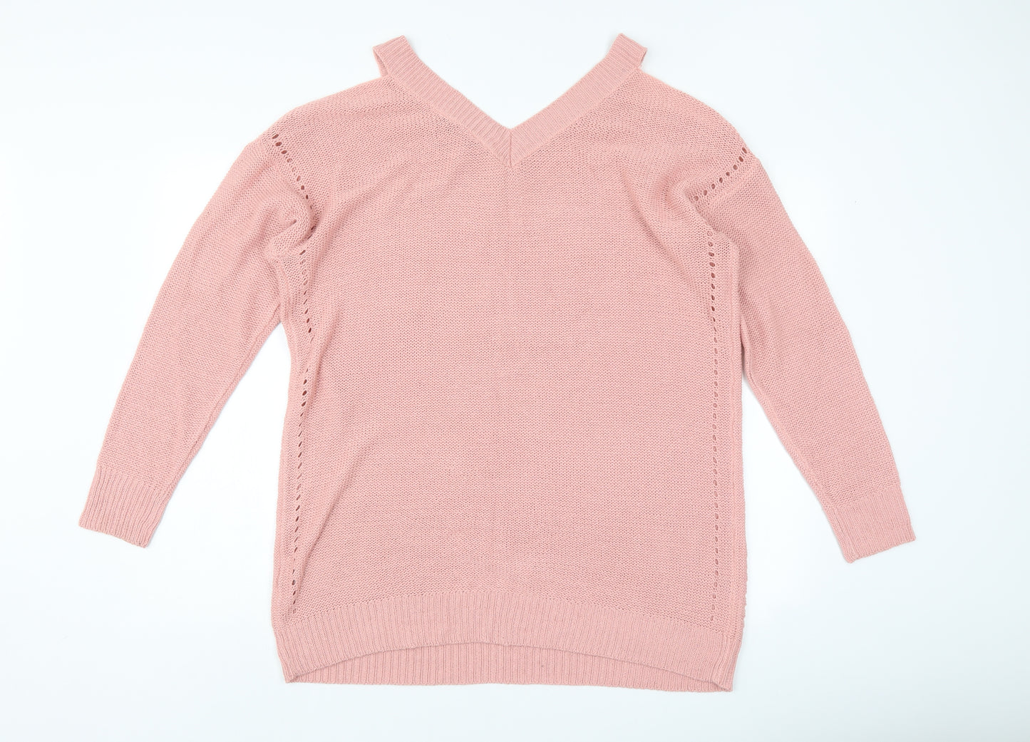 Yours Womens Pink   Pullover Jumper Size 20