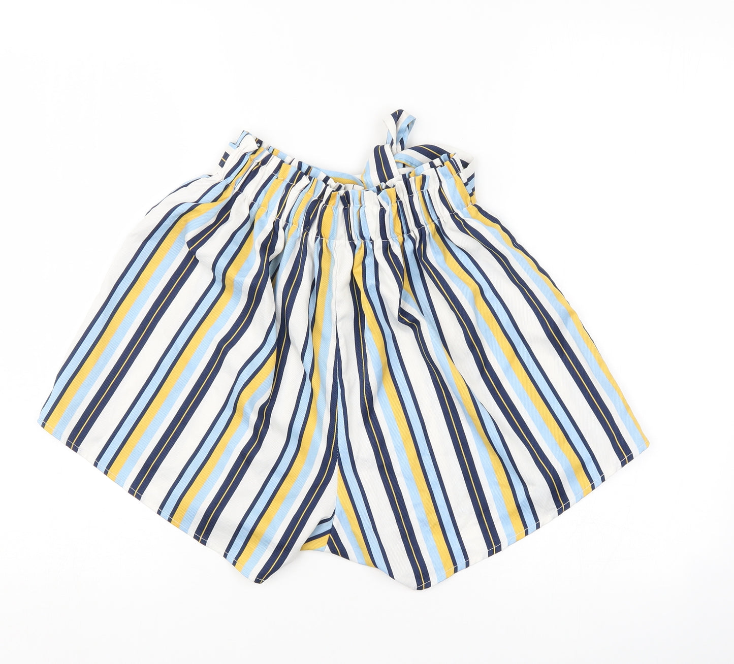 Preworn Womens Multicoloured Striped  Culotte Shorts Size M