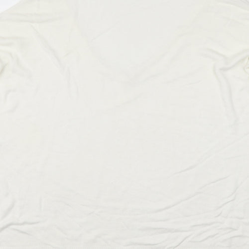 capsule Womens White   Pullover Jumper Size 14