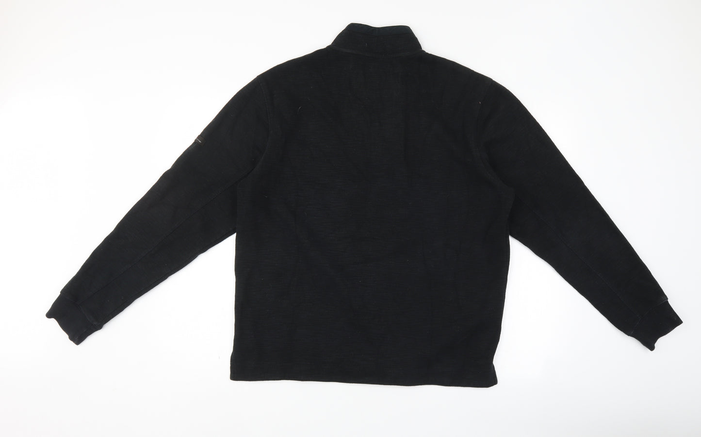 Ben Sherman Mens Black   Henley Jumper Size XL