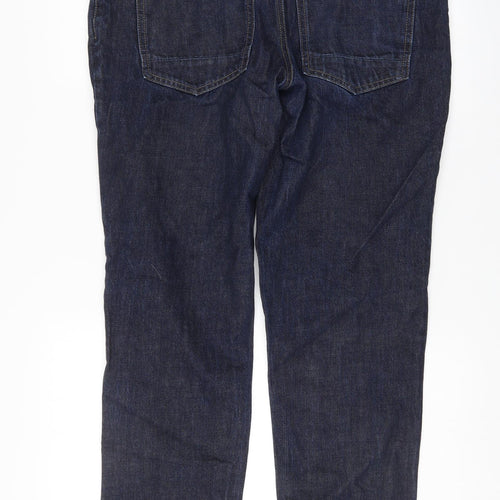 Admiral Womens Blue  Denim Straight Jeans Size 34 L32 in