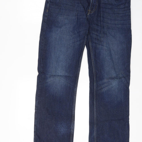 Matalan Womens Blue  Denim Bootcut Jeans Size 34 L32 in