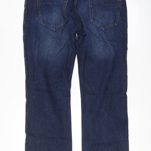 Matalan Womens Blue  Denim Bootcut Jeans Size 34 L32 in