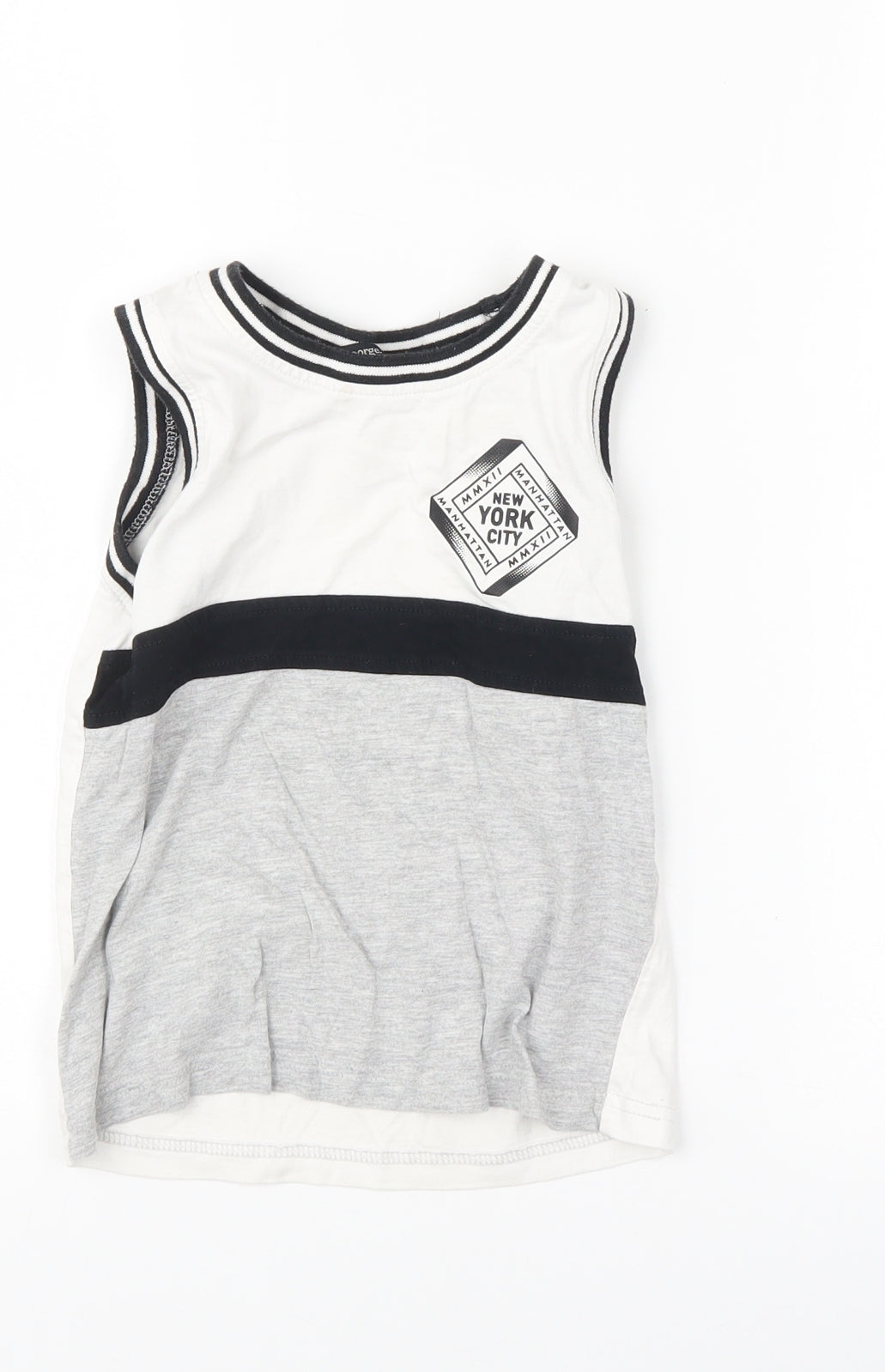 George Boys Multicoloured   Basic Tank Size 4-5 Years
