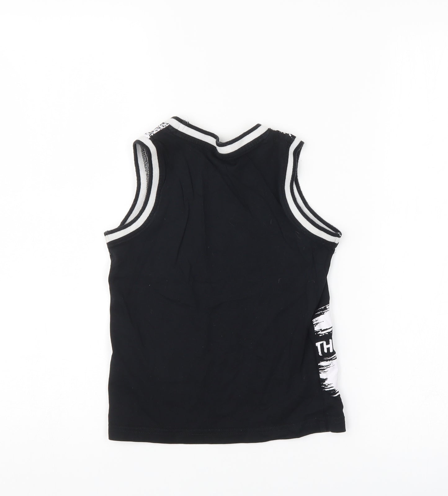 George Boys Black   Basic Tank Size 4-5 Years