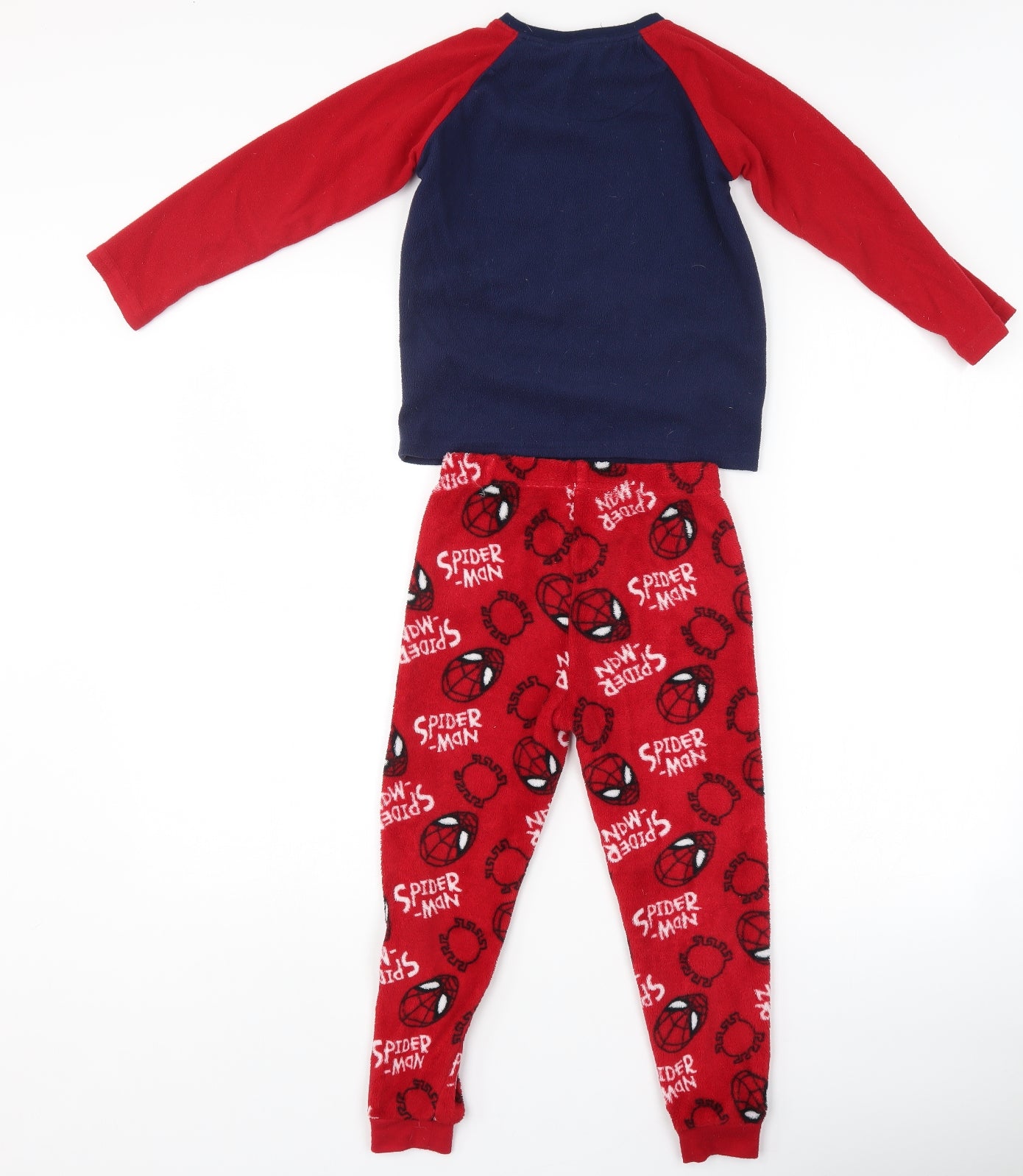 Primark Boys Multicoloured Solid   Pyjama Set Size 5-6 Years  - SpiderMan