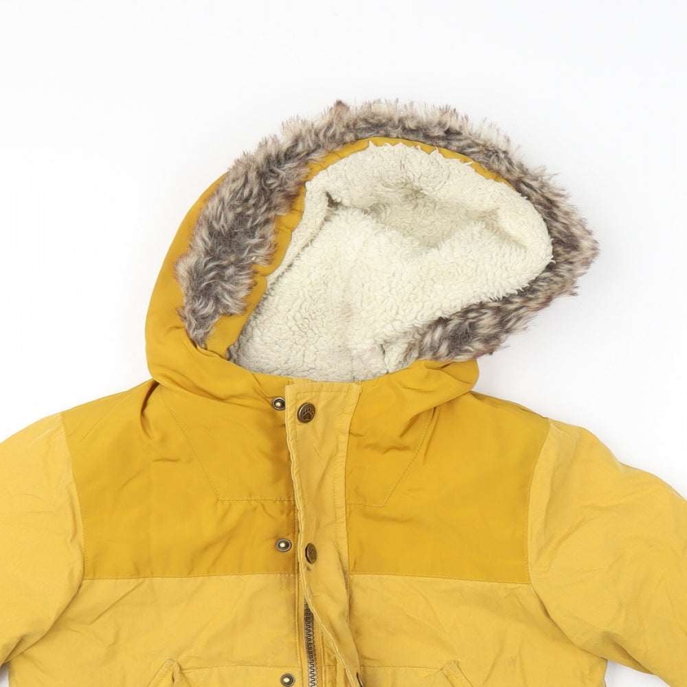 George Boys Yellow   Basic Coat Coat Size 3-4 Years