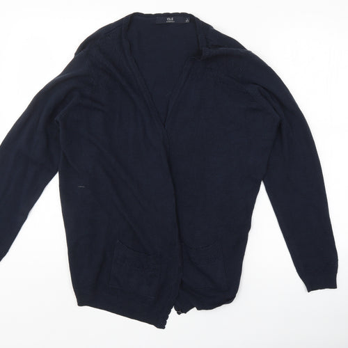 isle Womens Blue   Cardigan Jumper Size L