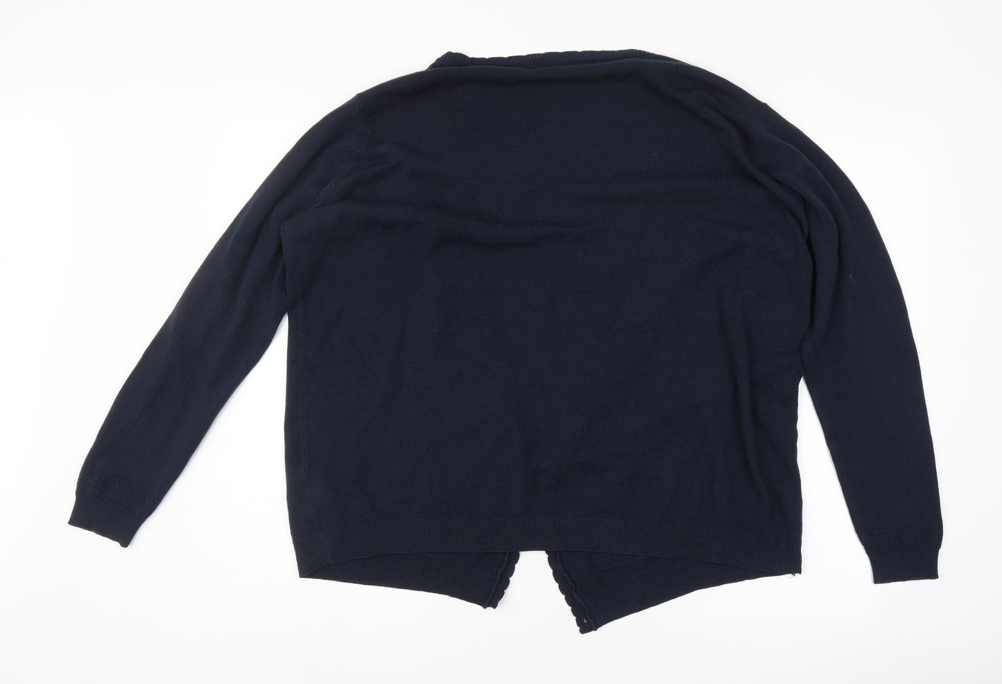 isle Womens Blue   Cardigan Jumper Size L
