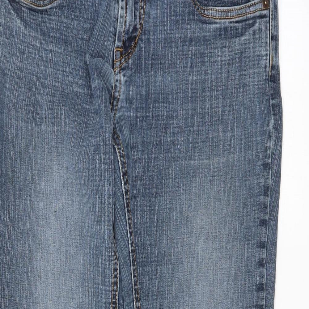 Jane Norman Womens Blue   Straight Jeans Size 12 L30 in