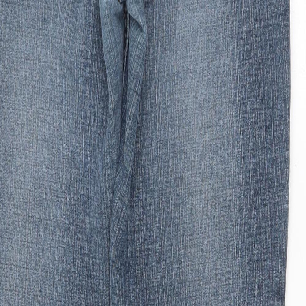 Jane Norman Womens Blue   Straight Jeans Size 12 L30 in