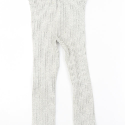 TU Girls Grey   Jegging Trousers Size 4-5 Years