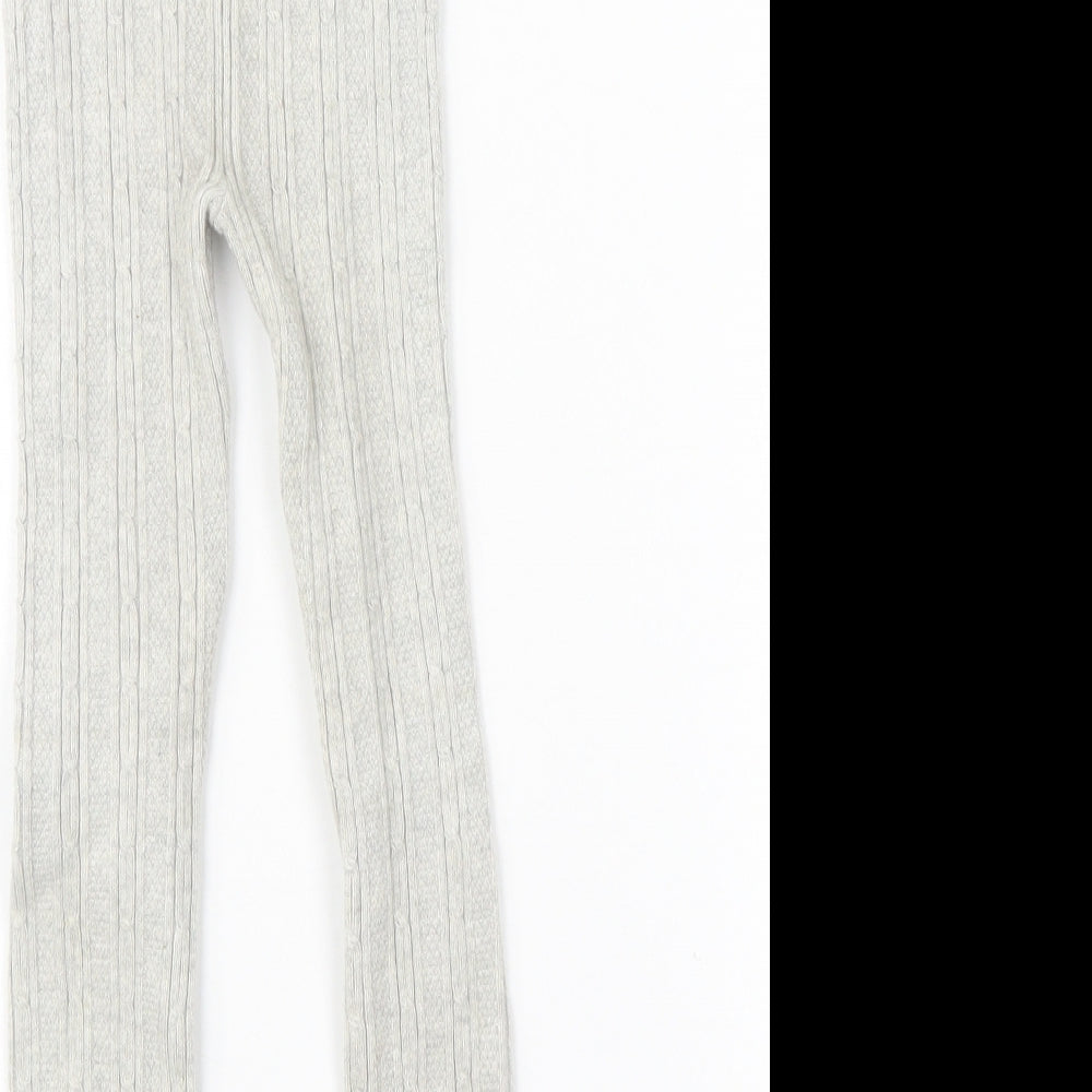 TU Girls Grey   Jegging Trousers Size 4-5 Years