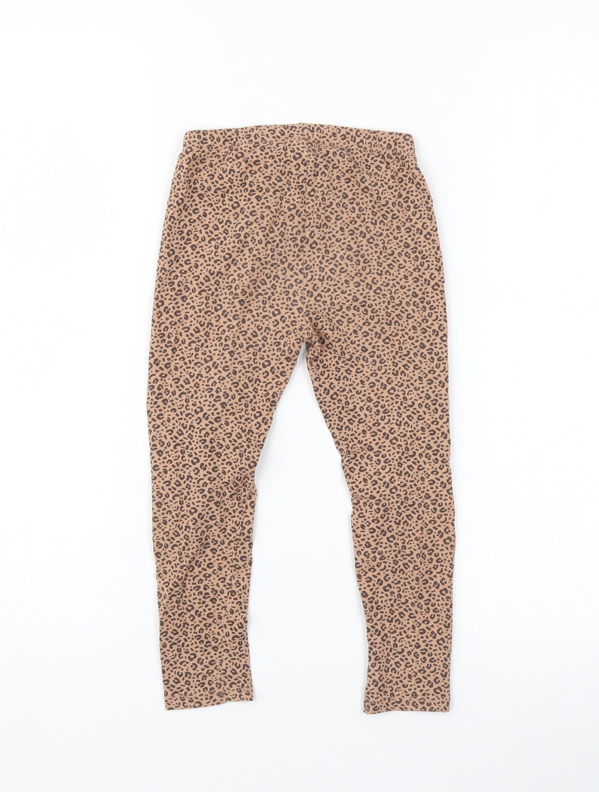 TU Girls Multicoloured Animal Print  Jegging Trousers Size 4-5 Years