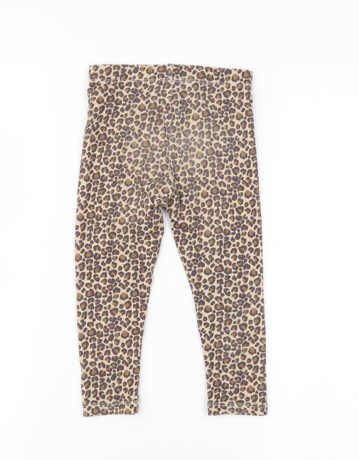 NEXT Girls Multicoloured Animal Print  Jegging Trousers Size 3 Years