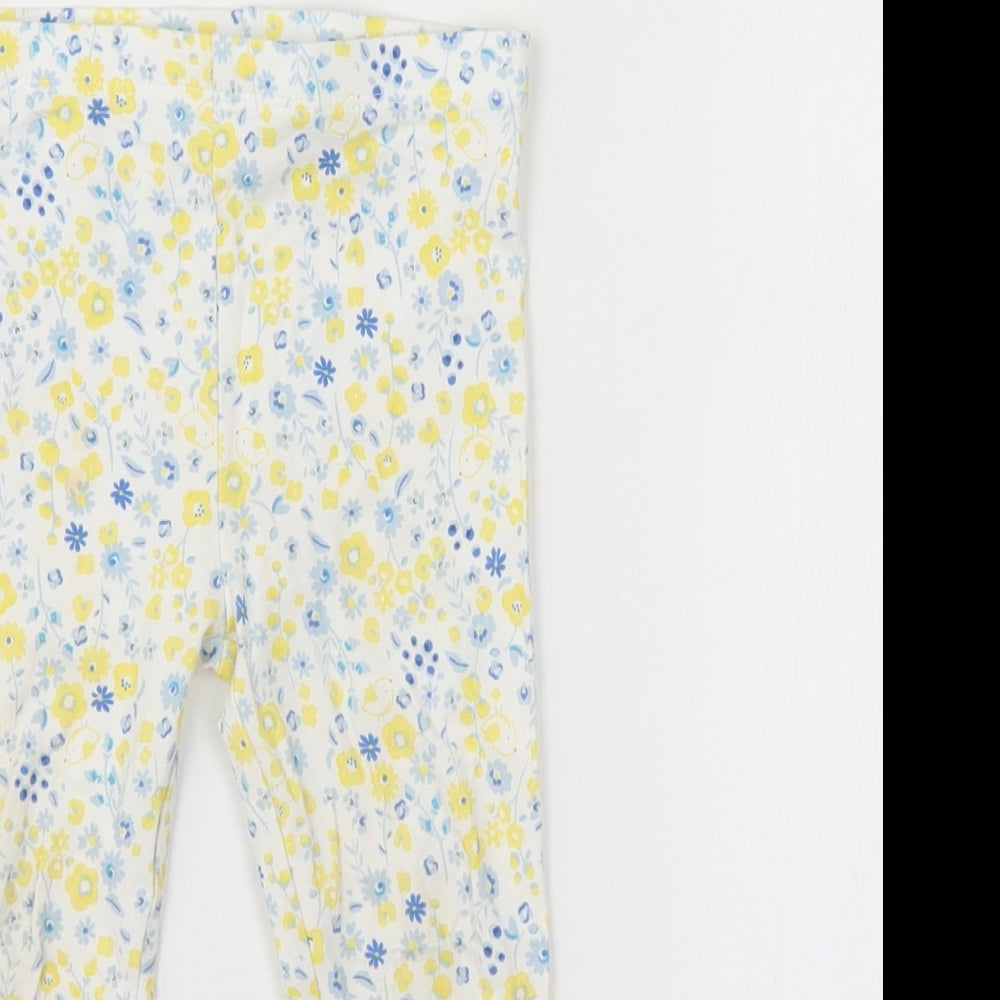 TU Girls Multicoloured Floral  Jogger Leggings Size 18-24 Months