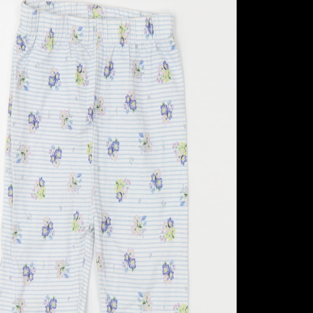TU Girls Multicoloured Floral  Jegging Trousers Size 2 Years