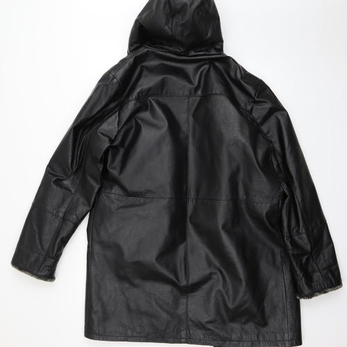 Milan Womens Black   Jacket Coat Size 14