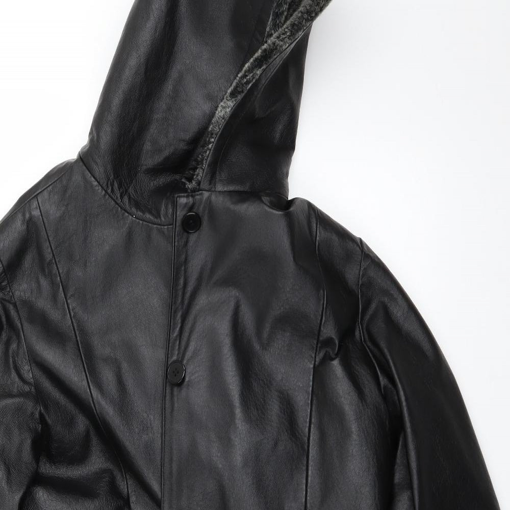Milan Womens Black   Jacket Coat Size 14