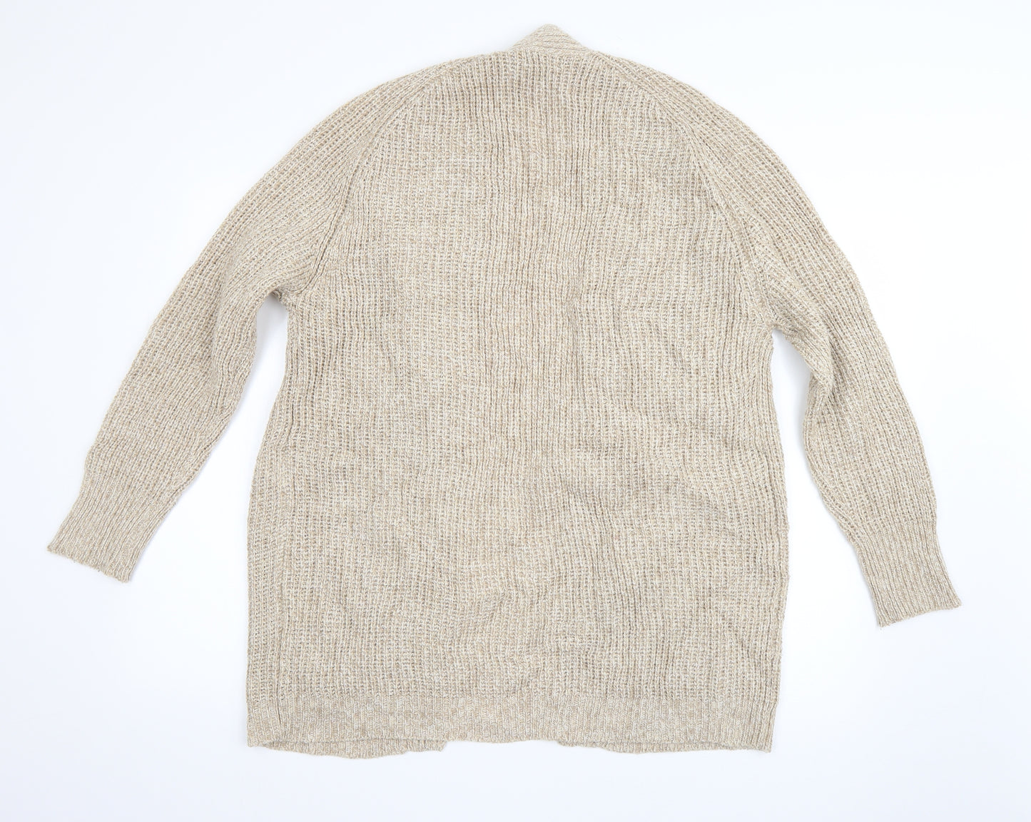 F&F Womens Beige   Cardigan Jumper Size 16