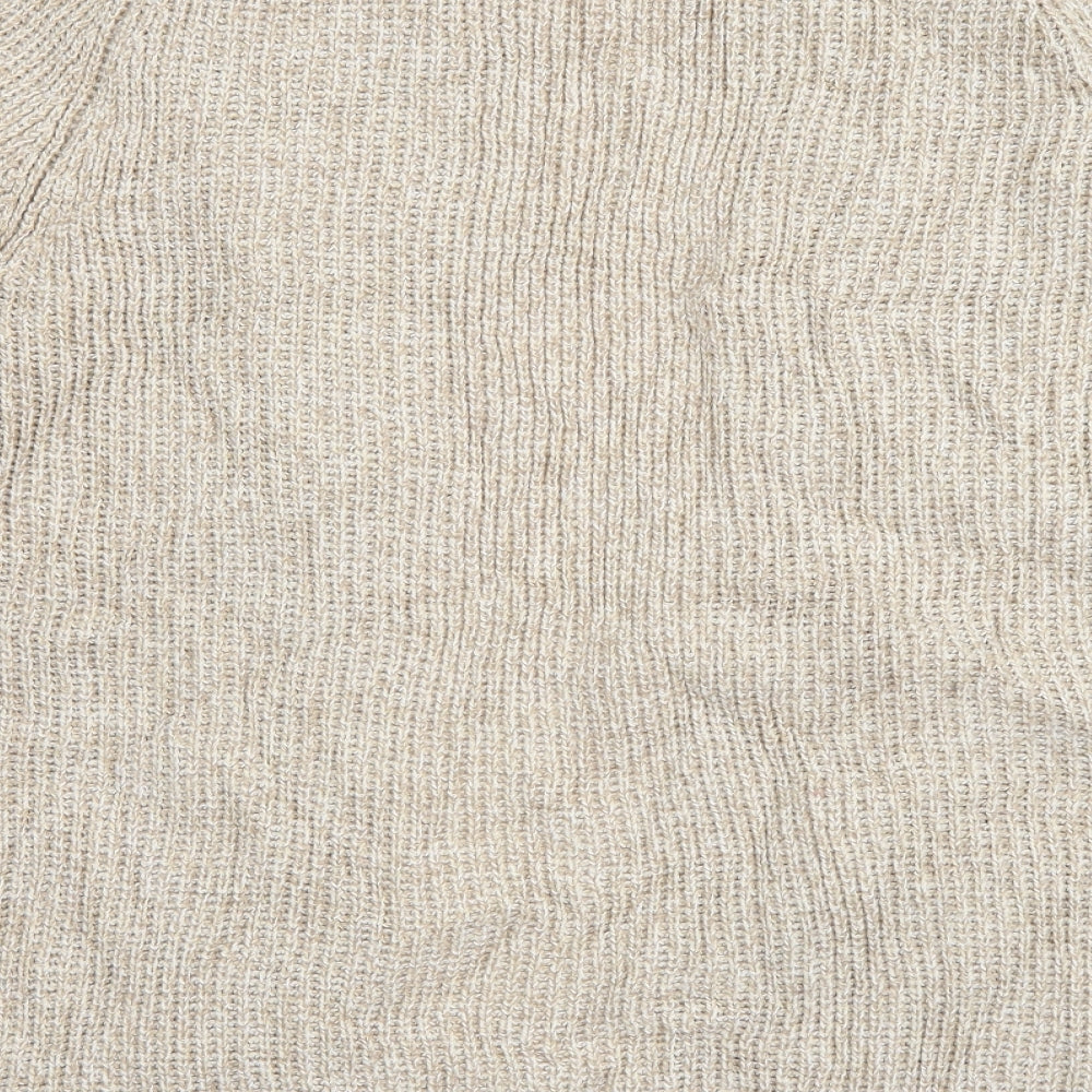 F&F Womens Beige   Cardigan Jumper Size 16