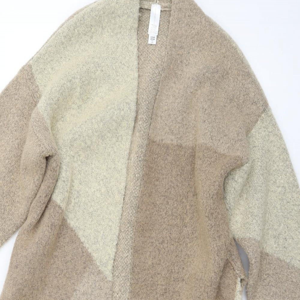 MarlaWynne Womens Beige   Cardigan Jumper Size M