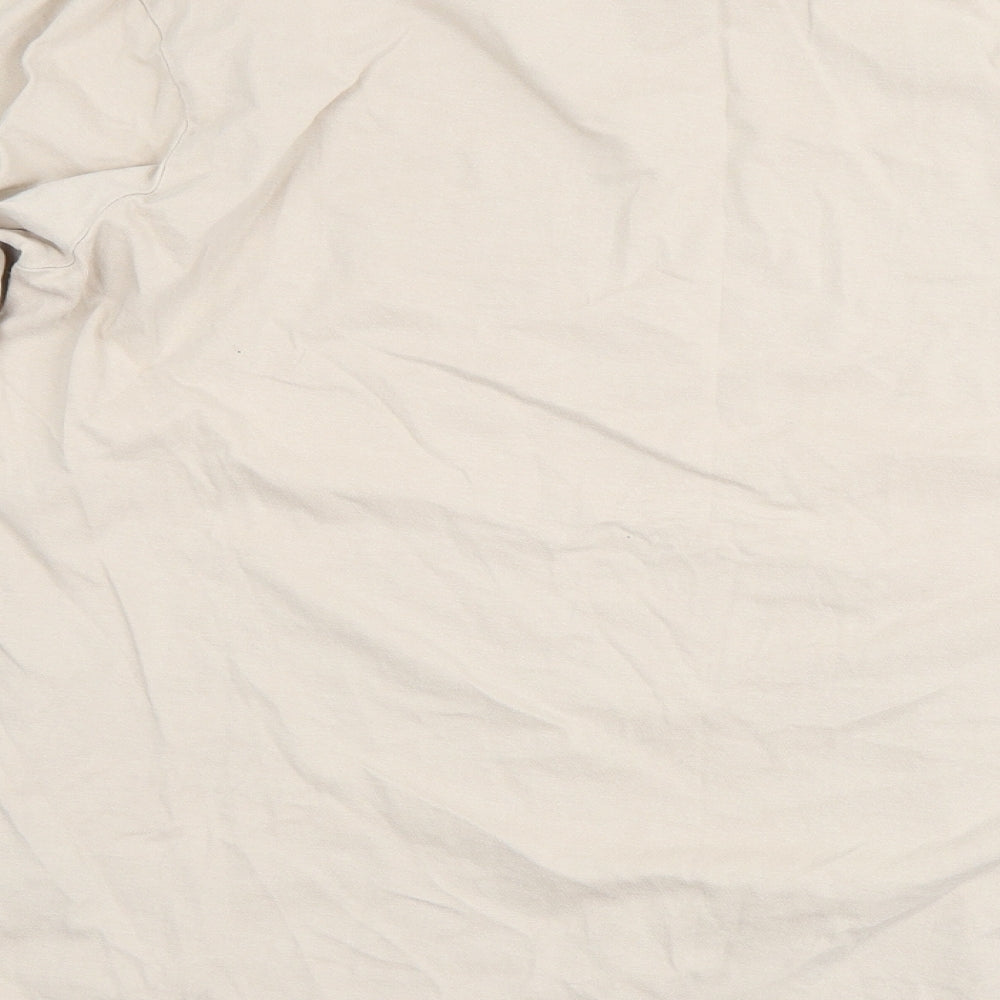 NEXT Mens Beige    T-Shirt Size XL