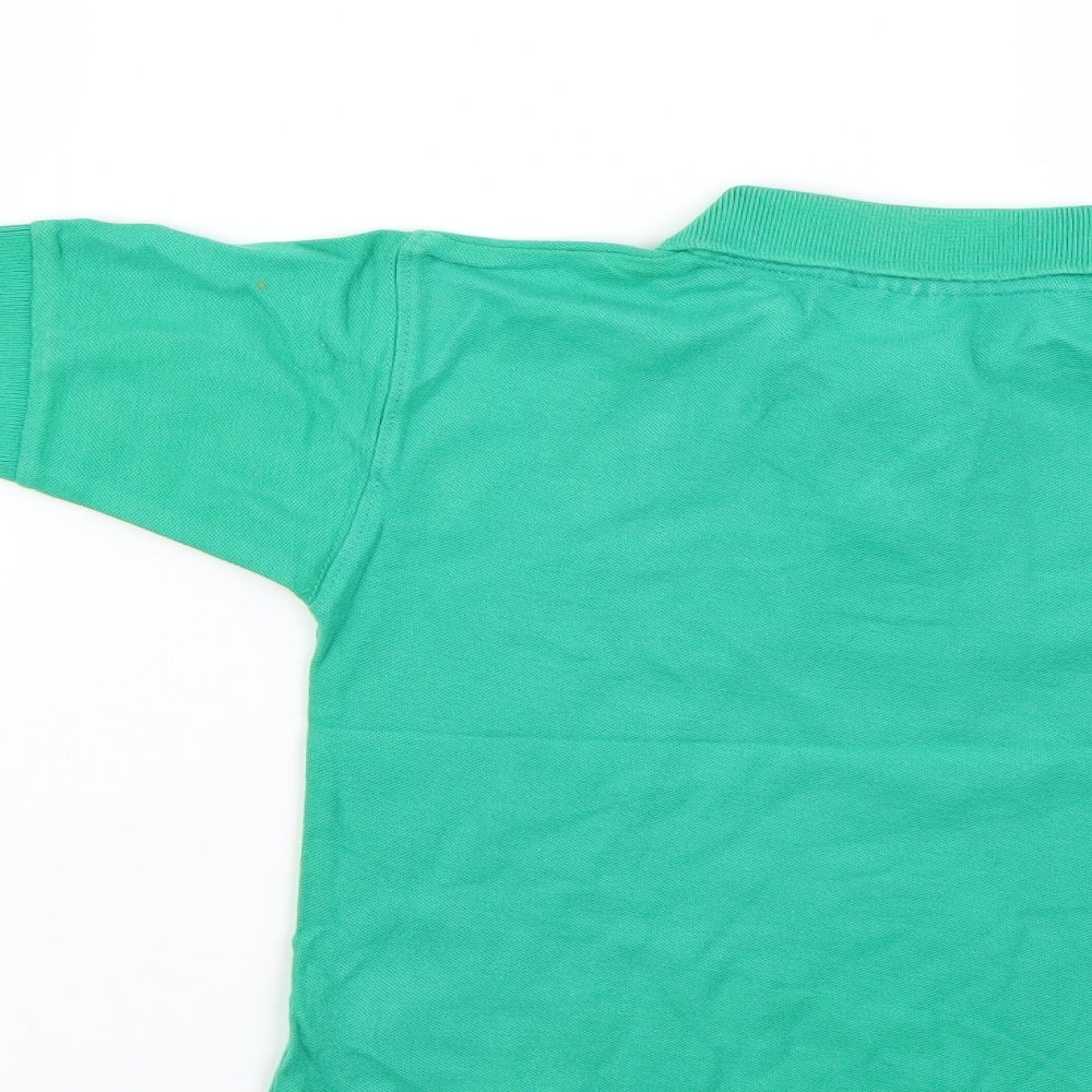 Debenhams Boys Green   Basic Polo Size 4 Years