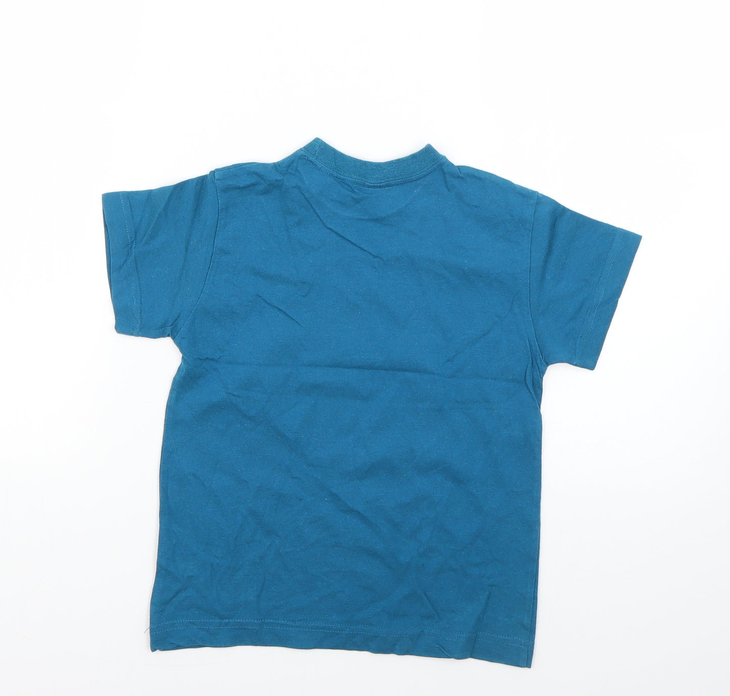 Adams Boys Blue   Basic T-Shirt Size 4 Years