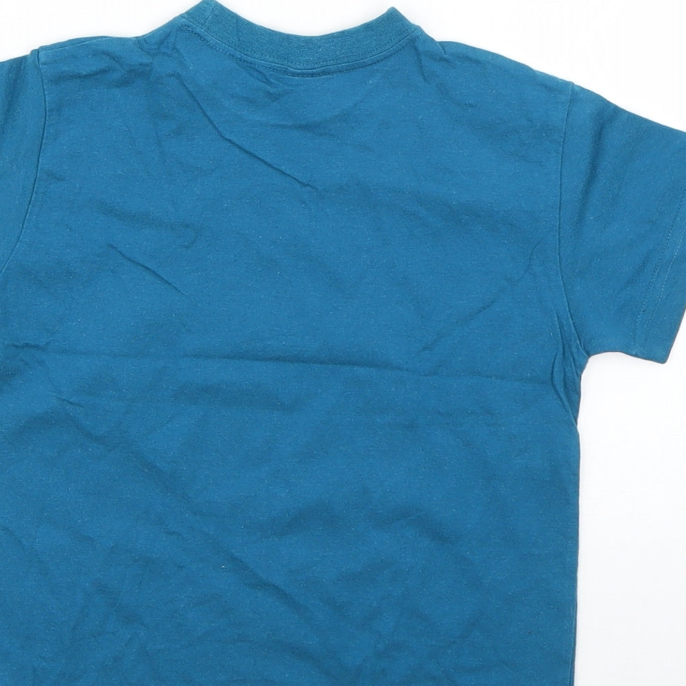 Adams Boys Blue   Basic T-Shirt Size 4 Years