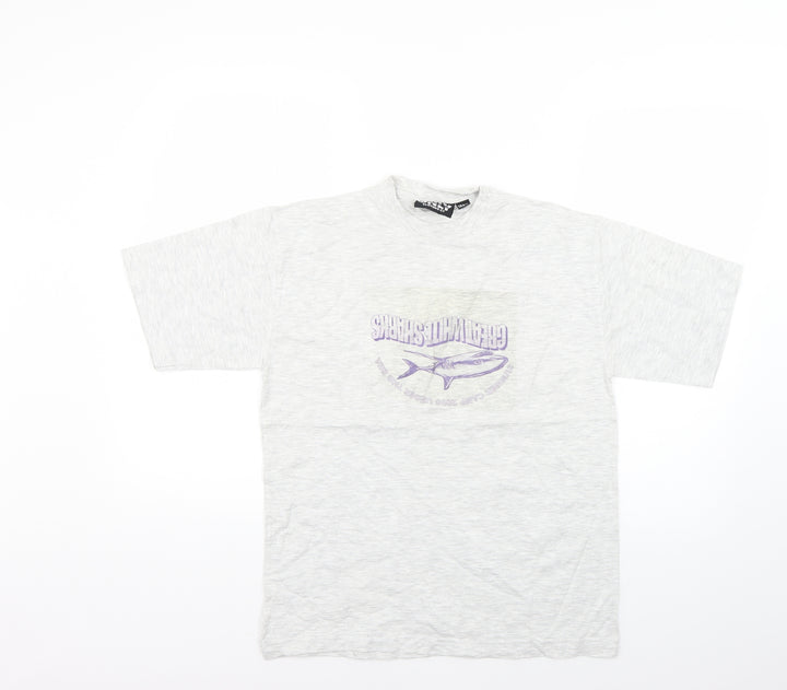 the only clothes Boys Grey   Basic T-Shirt Size 12-13 Years