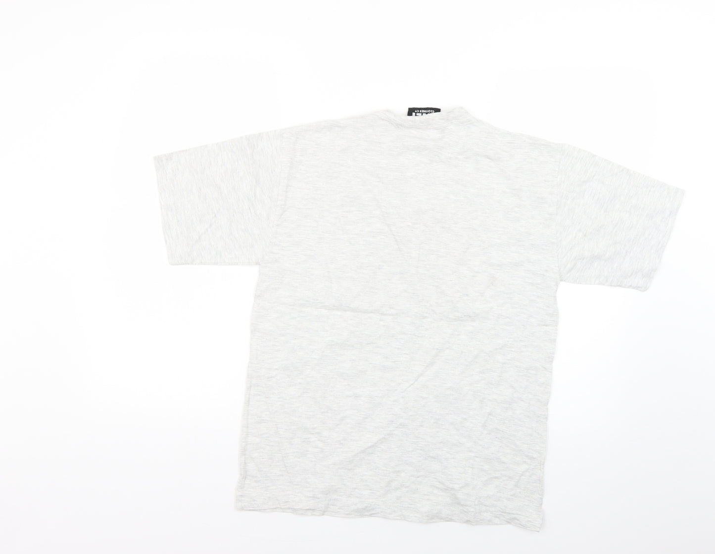the only clothes Boys Grey   Basic T-Shirt Size 12-13 Years