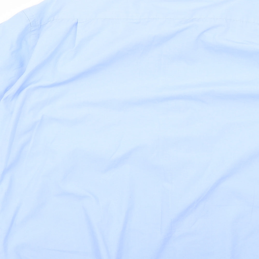 George Womens Blue   Basic Button-Up Size 16