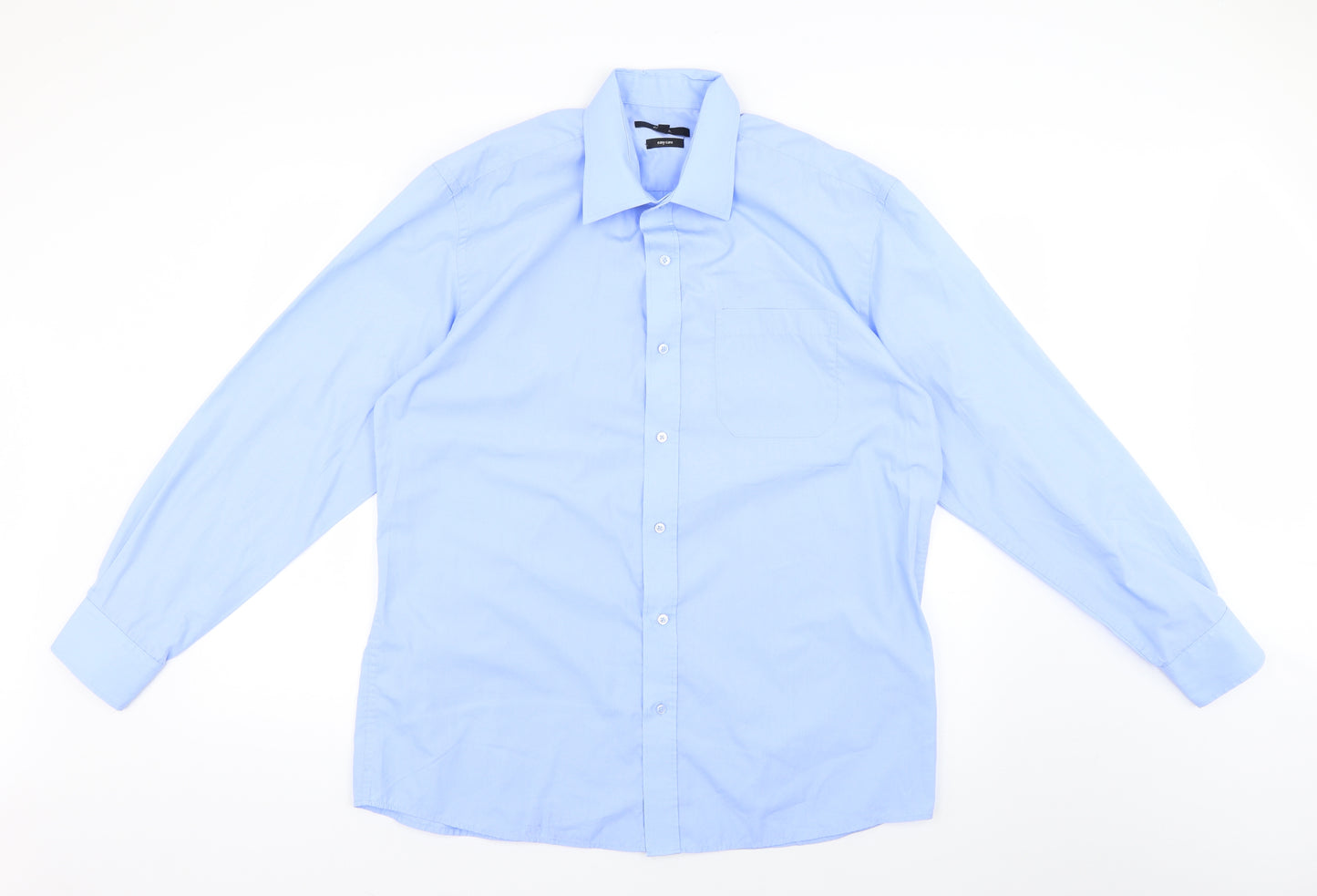 George Mens Blue    Dress Shirt Size 16.5